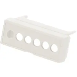 Terminal cover, DIN 2, ABS/PC, (L x W x H) 35 x 14 x 20 mm, gray, for DIN rail enclosure, 1597D2MTC6