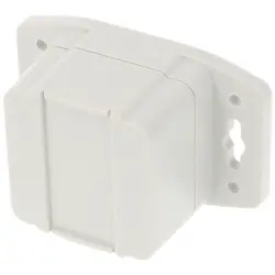 ABS flange enclosure, (L x W x H) 52 x 50 x 40 mm, light gray (RAL 7035), IP66, 1555AF22GY