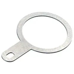 Shielding plate, M12 for flange connector, 04 0734 124