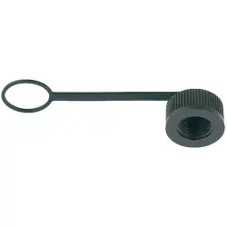 Protective cap, M12 for flange connector, 08 2676 000 000