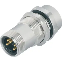 Adapter, 7/8 (5 pole, plug) to 7/8 (5 pole, socket), straight, 09 2472 00 05