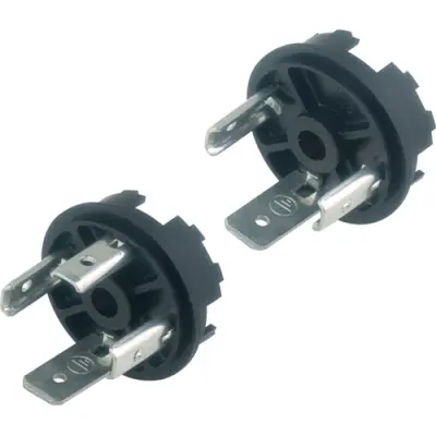 Valve panel plug, DIN shape A, 3 pole + PE, 250 V, 1.0 mm², 43 1707 000 04 - 1