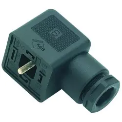 Valve connector, jack, 3 pole + PE, 250 V, 0.34-1.5 mm², 43 1772 006 04