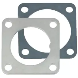 Square flange for flange connector, 08 0045 000 001