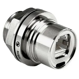 Socket, RJ45, 8 pole, 8P8C, Cat 5e, PCB mounting, PXM6033TP - 1