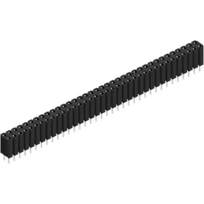 Socket header, 72 pole, pitch 2.54 mm, straight, BL 2 72 Z - 1