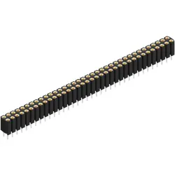 Socket header, 72 pole, pitch 2.54 mm, straight, BL 6 025 72