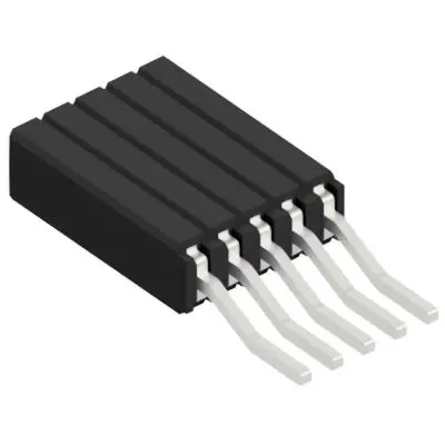 Socket header, 5 pole, pitch 1.27 mm, straight, BLM 3 SMD 5 Z - 1