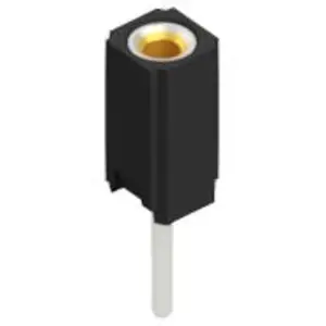 Socket header, 1 pole, pitch 2 mm, straight, BLY 1 1 - 1