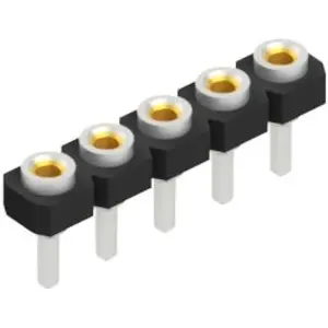 Socket header, 5 pole, pitch 2.54 mm, straight, MK LP 18 5 Z - 1