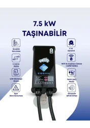7.5 Kw Taşınabilir Elektrikli Araç Şarj Cihazı - 1