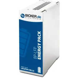 Lithium iron phosphate-battery, 13.2 V, 2.5 Ah, 105 x 70 x 32 mm, connector, BP-LFP-1325SD