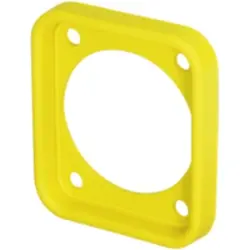 Seal, yellow for D-size panel connector, SCDP-FX-4