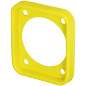 Seal, yellow for D-size panel connector, SCDP-FX-4 - 1
