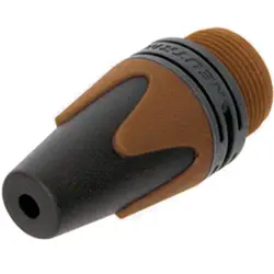 Cable grommet, brown for FXX/MXX cable connector, BXX-1-BROWN