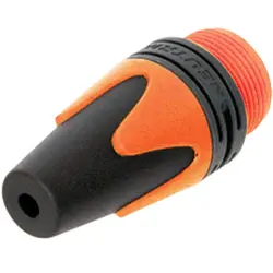 Cable grommet, orange for FXX/MXX cable connector, BXX-3-ORANGE