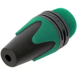 Cable grommet, green for FXX/MXX cable connector, BXX-5-GREEN