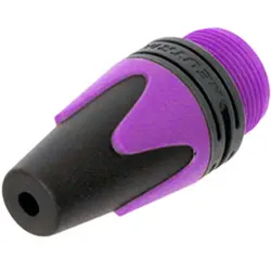 Cable grommet, purple for FXX/MXX cable connector, BXX-7-VIOLET