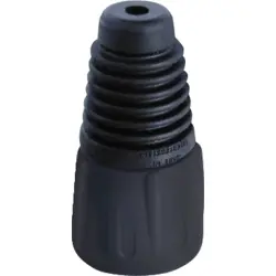 Cable grommet, black for series XLR/X connector, BSX-0-BLACK