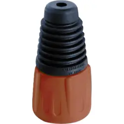 Cable grommet, brown for series XLR/X connector, BSX-1-BROWN