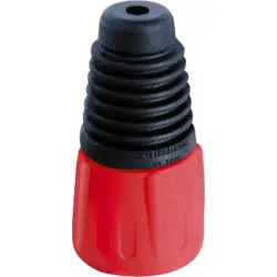 Cable grommet, red for series XLR/X connector, BSX-2-RED