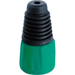 Cable grommet, green for series XLR/X connector, BSX-5-GREEN