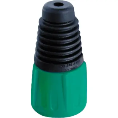 Cable grommet, green for series XLR/X connector, BSX-5-GREEN - 1