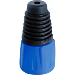Cable grommet, blue for series XLR/X connector, BSX-6-BLUE