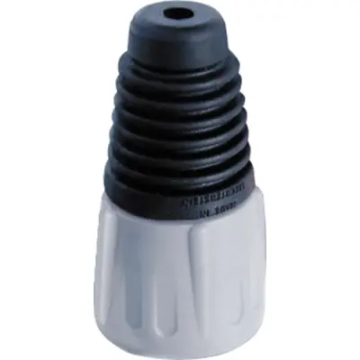 Cable grommet, gray for series XLR/X connector, BSX-8-GREY - 1