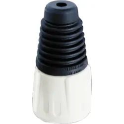 Cable grommet, white for series XLR/X connector, BSX-9-WHITE