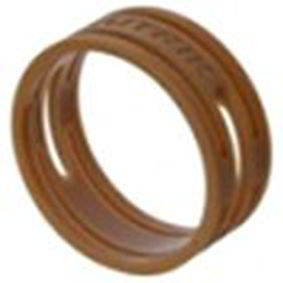 Marker ring, brown for series XX/RX connector, XXR-1 - 1