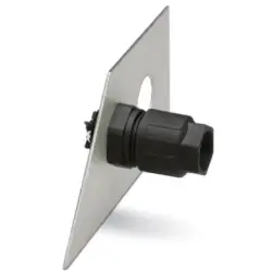 Panel feed through for circular connector, 1643000