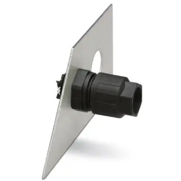 Panel feed through for circular connector, 1643000 - 1