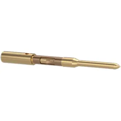 Pin contact, AWG 20-18, crimp connection, gold-plated, FGG.1B.565.ZZC - 1