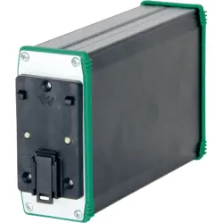 Mounting kit, rectangular, plastic, black, 421-000-53