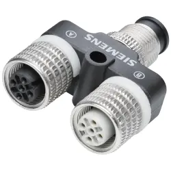 Y connector, M12, 5 pole for ET 200, 6ES7194-1KA01-0XA0