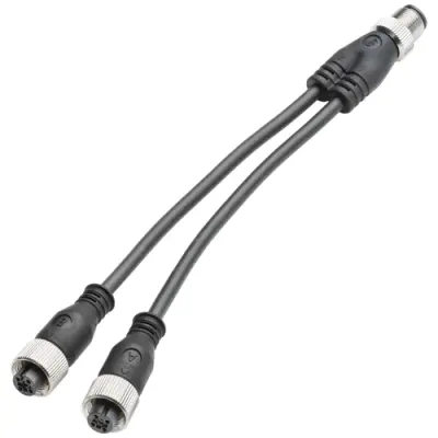 SIMATIC DP Y-cable with 2x M12 connector, 0.2 m, for ET 200, 6ES7194-6KB00-0XA0 - 1