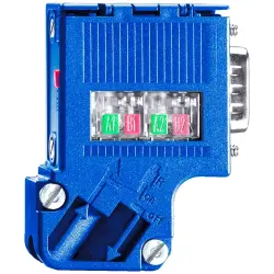 SIMATIC DP bus connector plug, for profibus, 6ES7972-0DA60-0XA0