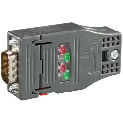 Profibus bus connector plug, 9 pole, 12 Mbit/s, 6GK1500-0FC10