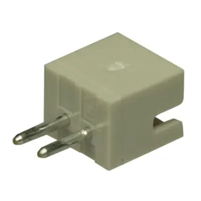 Pin header, 2 pole, pitch 1.5 mm, straight, ivory, B2B-ZR (LF)(SN) - 1
