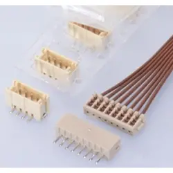 Pin header, 7 pole, pitch 1.5 mm, angled, green, S7B-ZR-SM2-TF (LF)(SN)