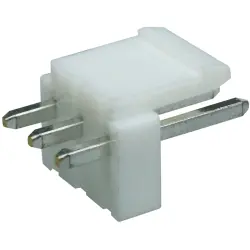 Pin header, 2 pole, pitch 3.96 mm, straight, white, B2P-VH (LF)(SN)