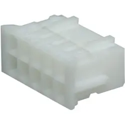 Socket housing, 10 pole, pitch 2 mm, straight, green, PHDR-10VS