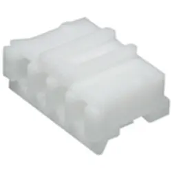 Socket housing, 5 pole, pitch 2 mm, straight, natural, PHR-5