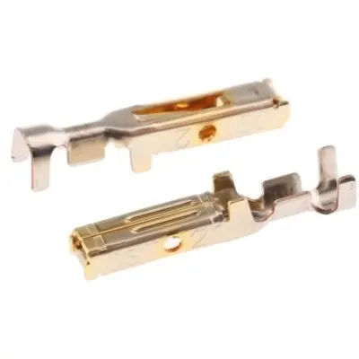Receptacle, 0.2-0.5 mm², AWG 24-20, crimp connection, gold-plated, BF3F-01GF-P2.0 - 1