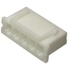 Socket housing, 5 pole, pitch 2.5 mm, straight, natural, XHP-5