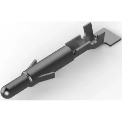 Pin contact, 0.2-0.8 mm², AWG 24-18, crimp connection, tin-plated, 926897-3