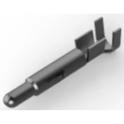 Pin contact, 0.5-2.0 mm², AWG 20-14, crimp connection, tin-plated, 926898-3