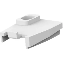 Strain relief cover, 2 pole for connector, 1-640719-0