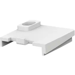 Strain relief cover, 4 pole for connector, 641775-2